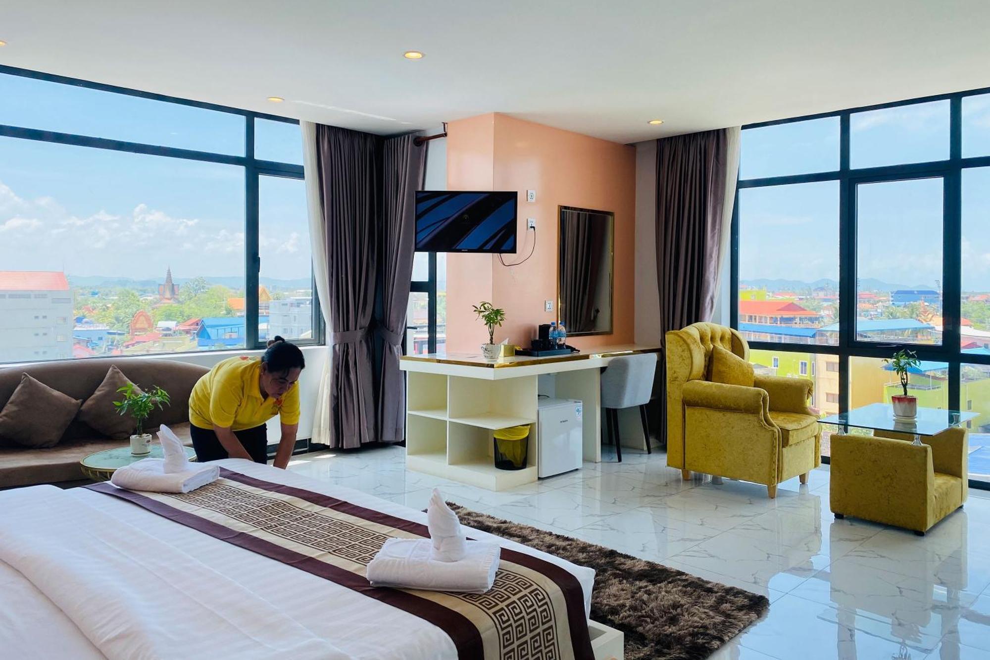 Kampot Sunny Hotel Екстериор снимка